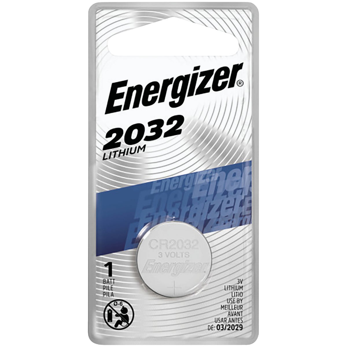 Energizer 2032 Lithium Coin Cell Battery 819123