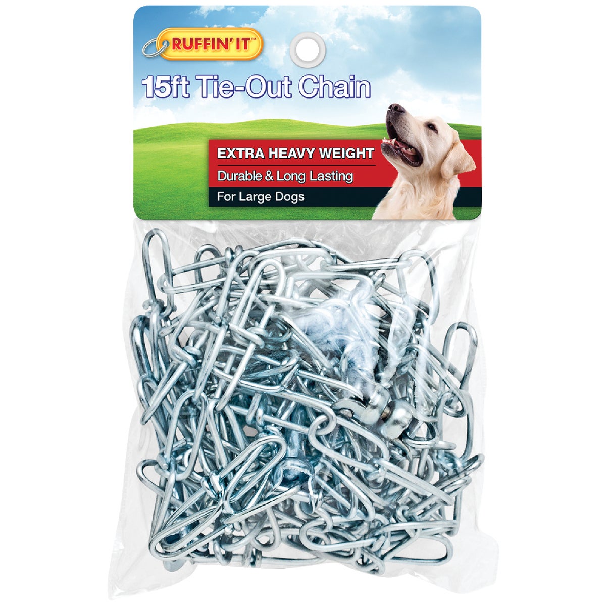 Westminster Pet Ruffin' it Extra Heavy Weight Dog Tie-Out Chain 819635