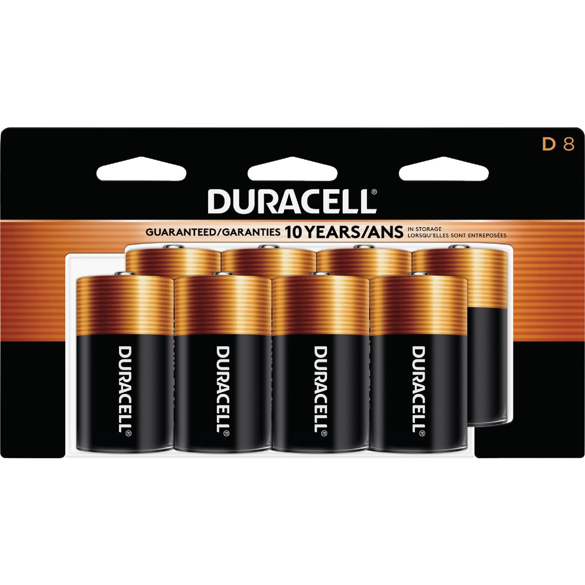 Duracell CopperTop D Alkaline Battery 822531