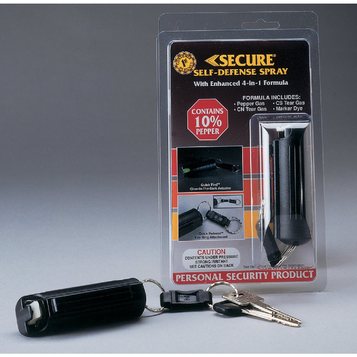 S/DEFENSE SPRAY KEY RING