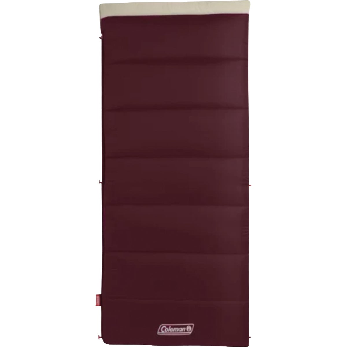 Coleman 30 Degree 33 In. W. x 75 In. L. Blue Adult Sleeping Bag 824526