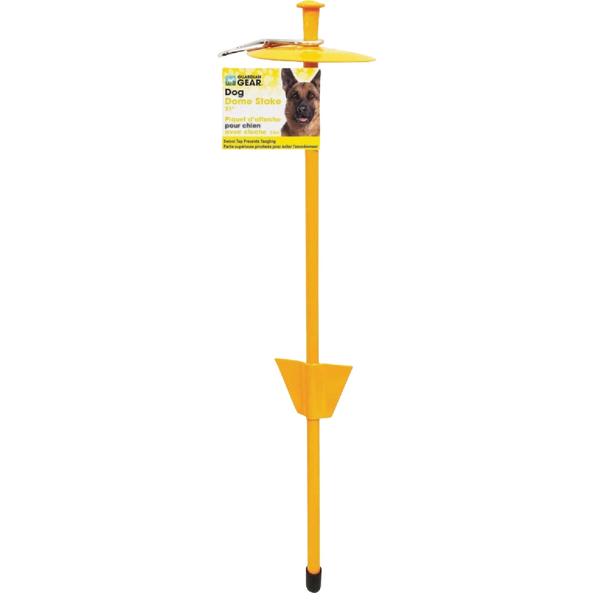 21"DOME DOG TIEOUT STAKE