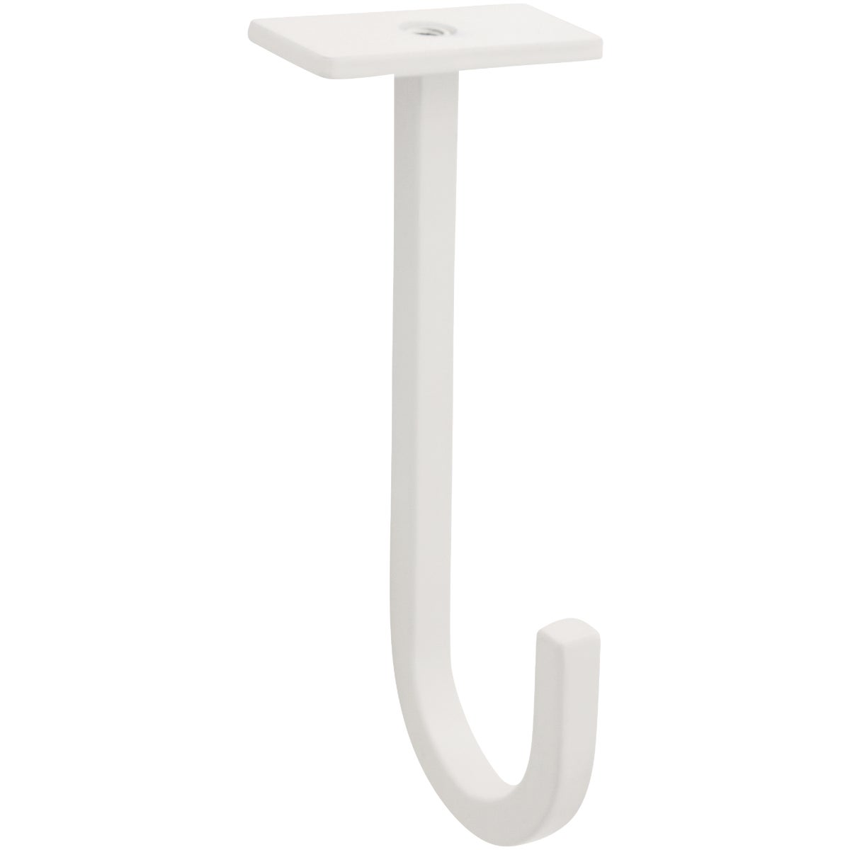 5" WHT CEILING PLNT HOOK