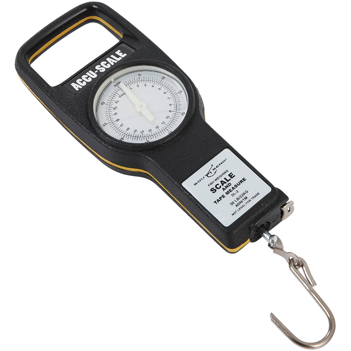 SouthBend 50 Lb. Fish Scale & 40 In. Tape Combination 835234