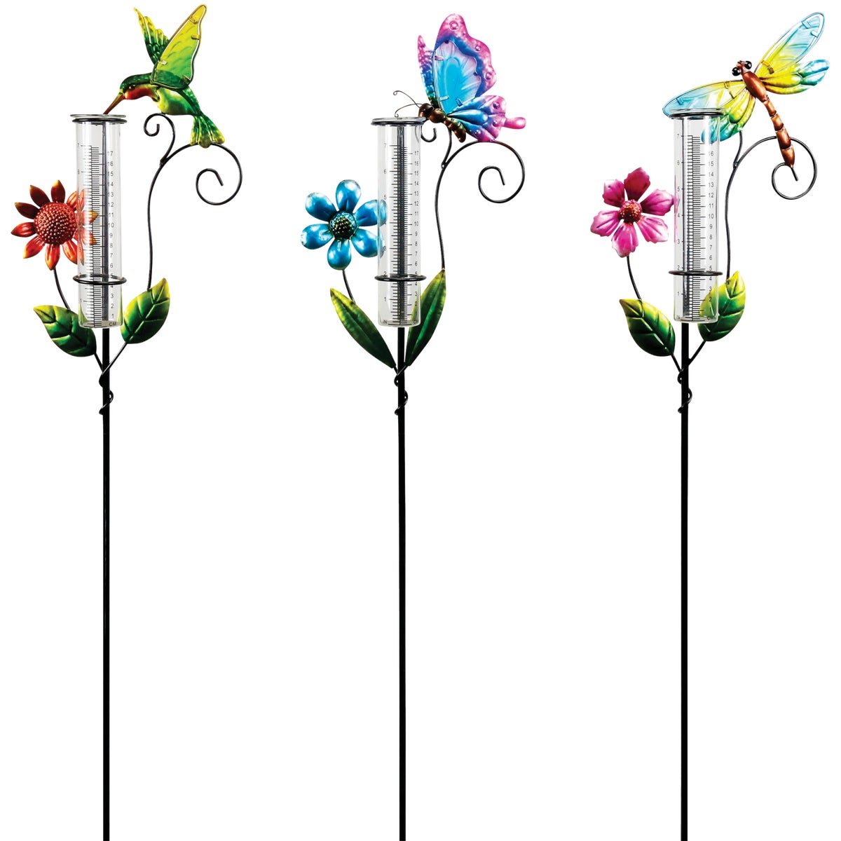 HUMMINGBIRD RAIN GAUGE