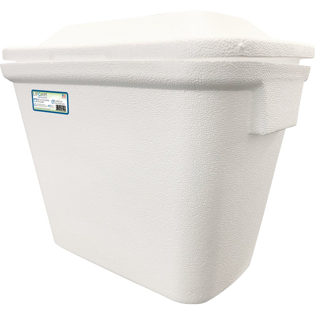 Lifoam 28 Qt. Cooler, White 842370