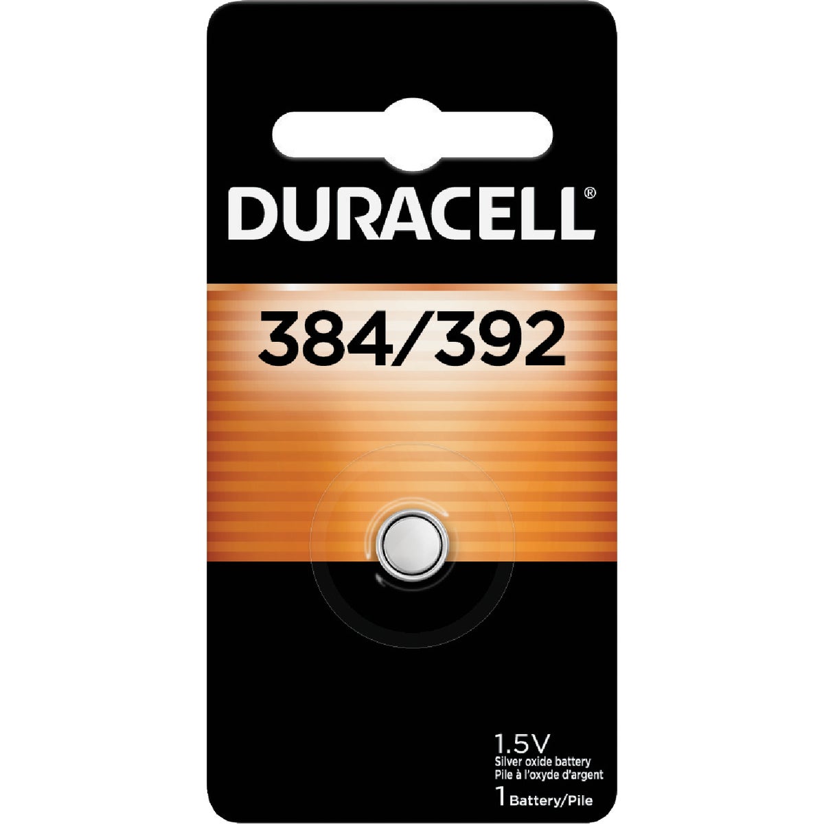 Duracell 384/392 Silver Oxide Button Cell Battery 846147