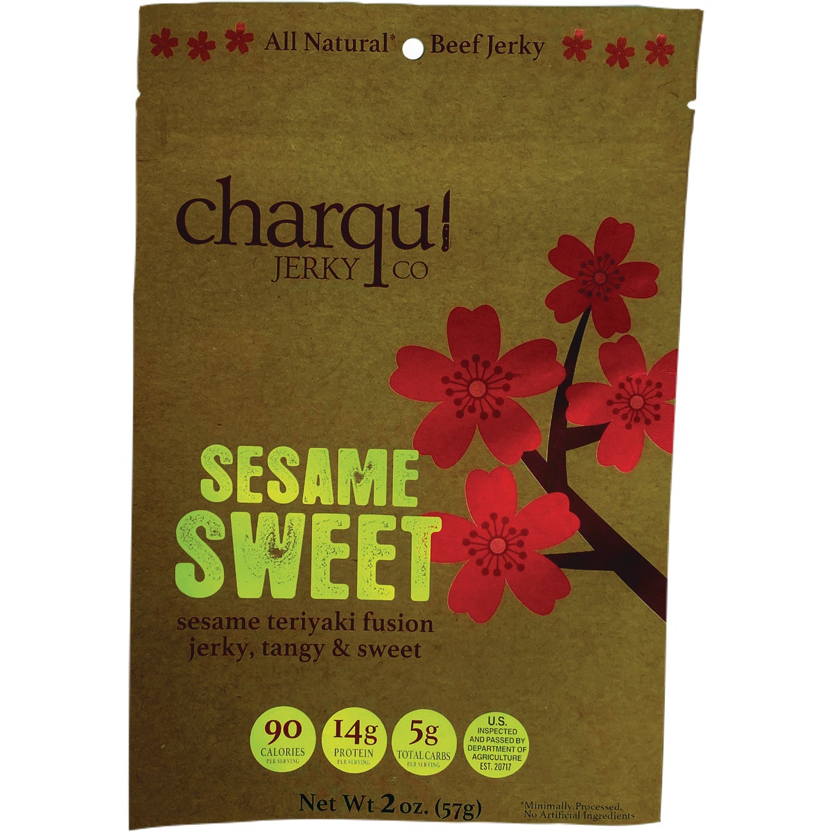 2OZ SESAME SWEET JERKY