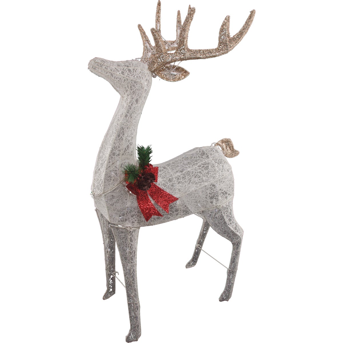 50" CWLED MESH REINDEER