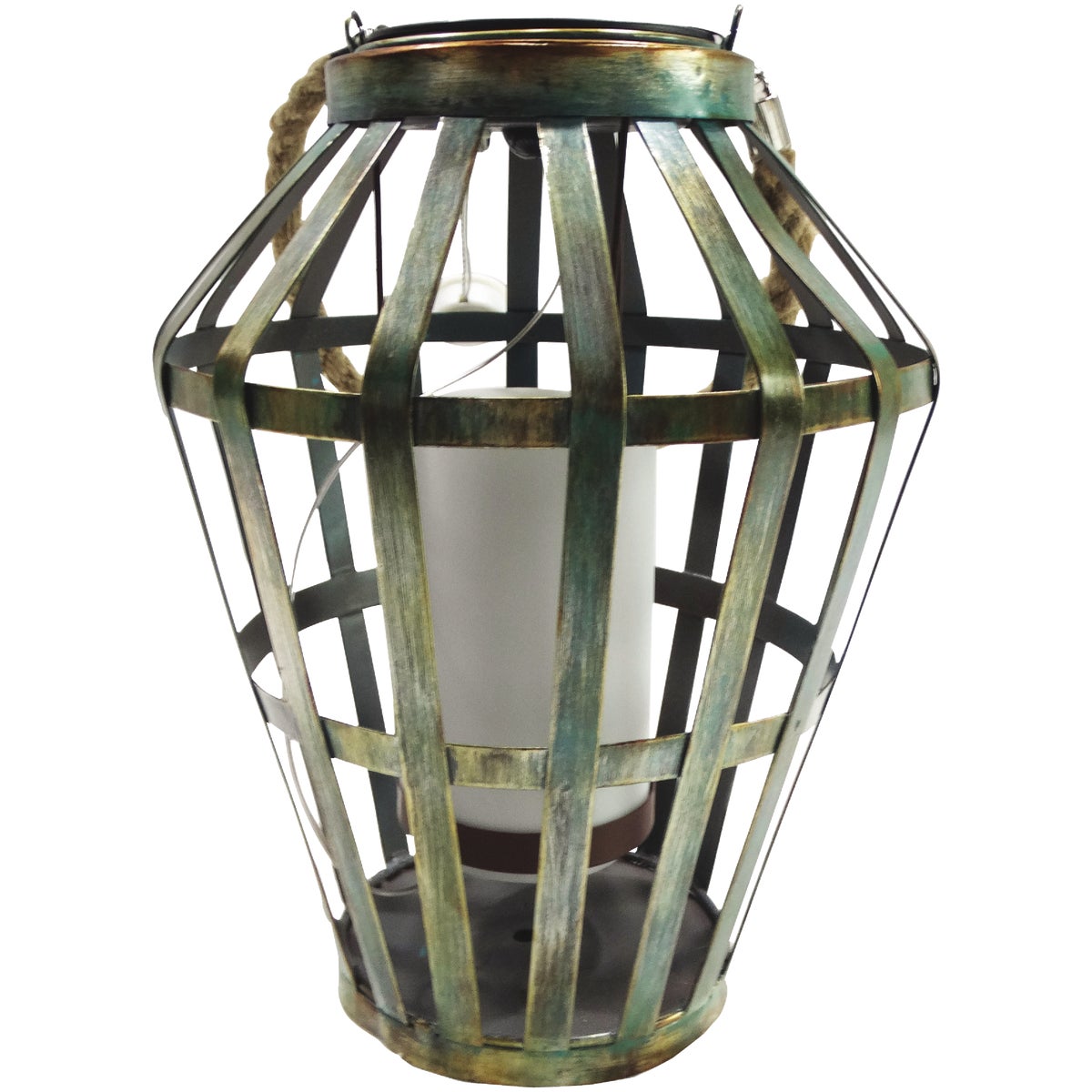 10" LED SLR GRY LANTERN