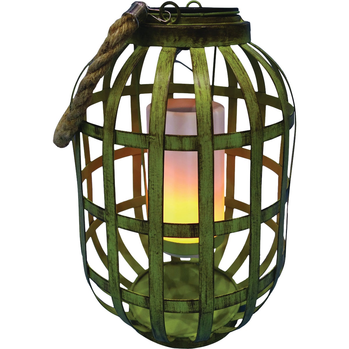 10" LED SLR GRN LANTERN