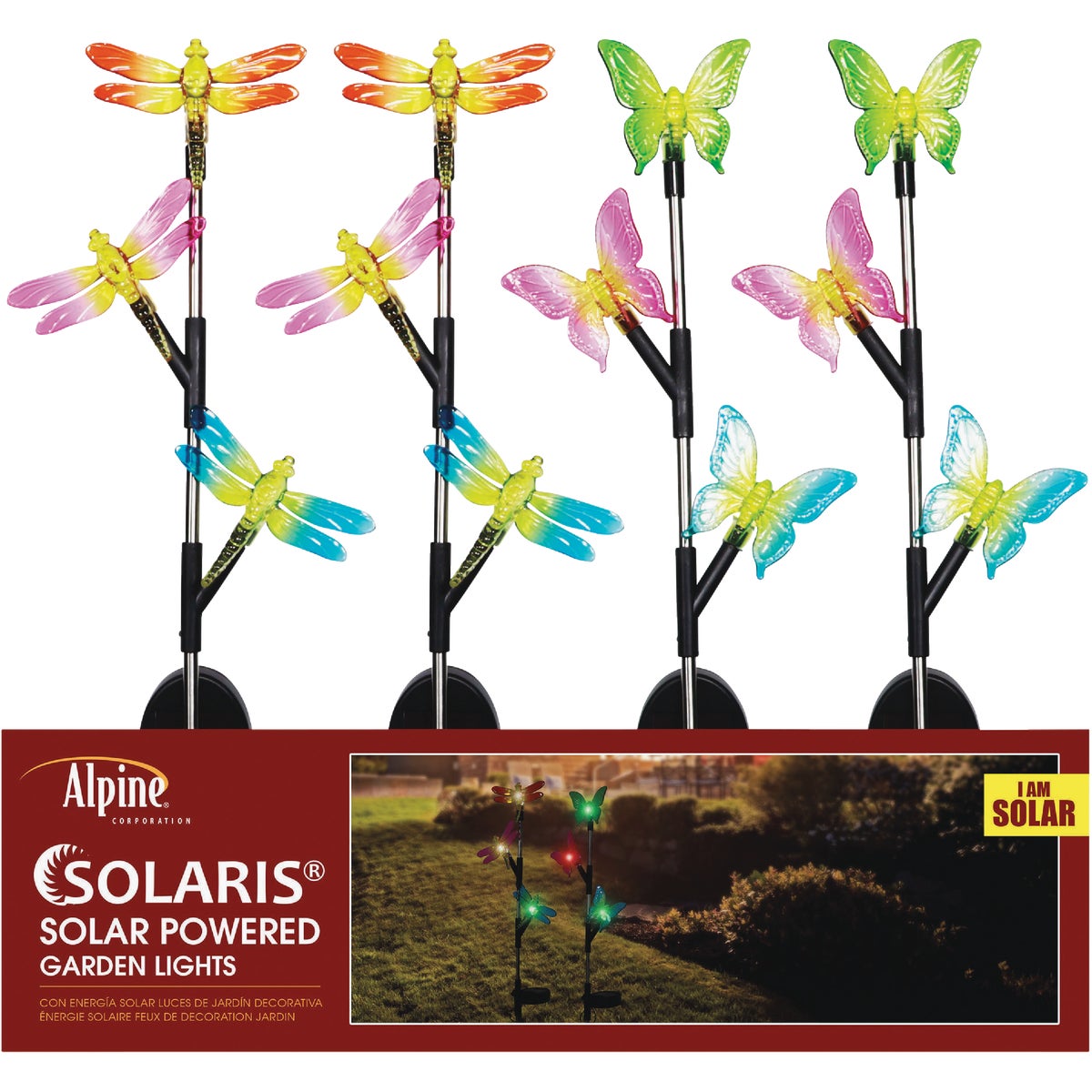 32" 3INSECT SOLAR STAKE