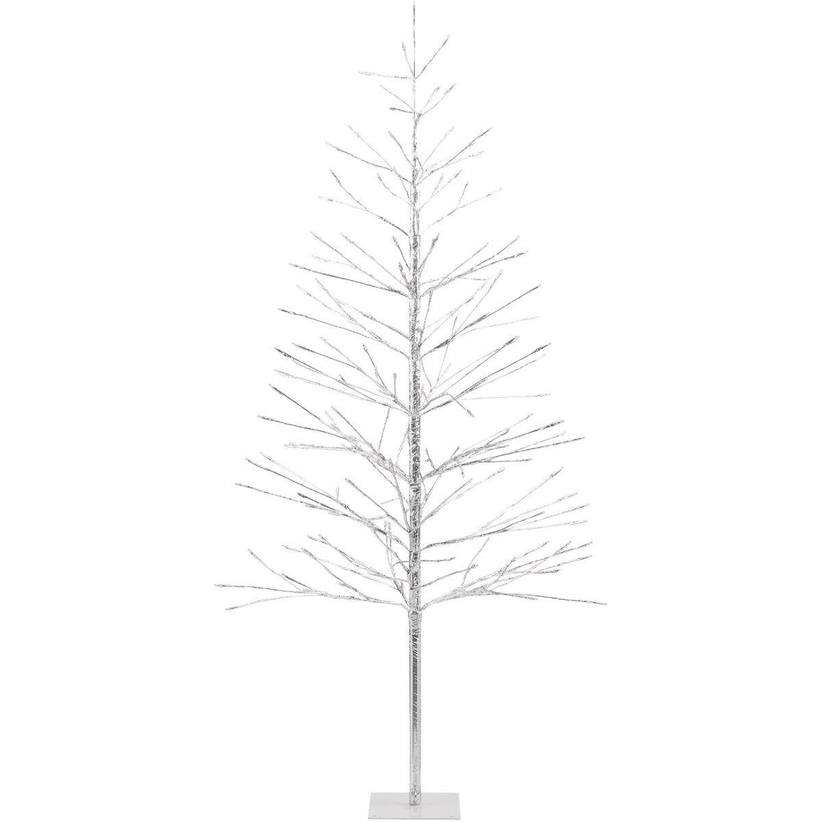 60" CW LED SLVR TREE