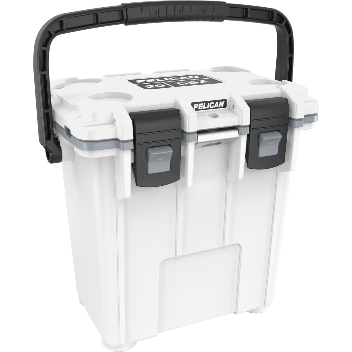 20Q ELITE WHT/GRY COOLER