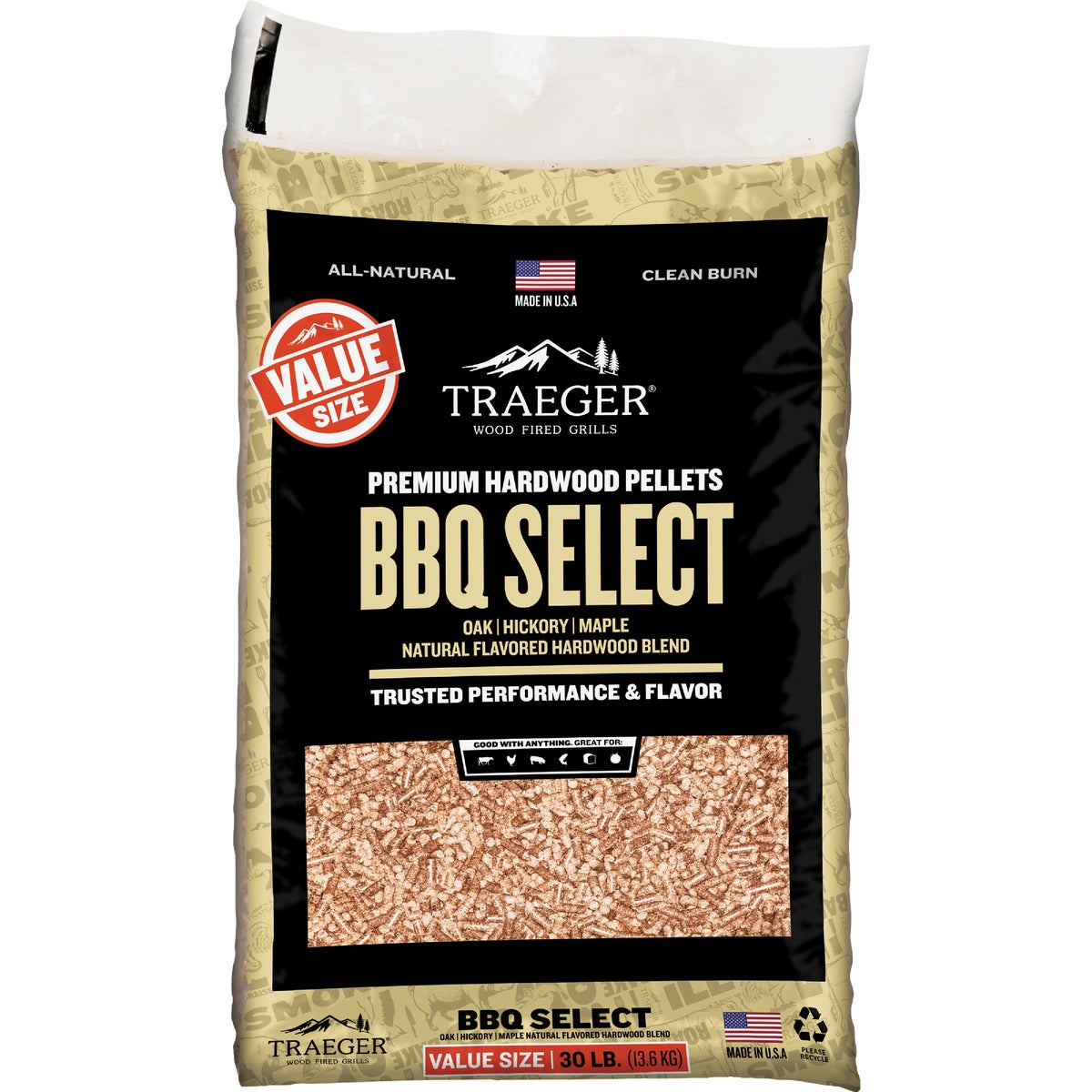 30# BBQ SELECT PELLETS