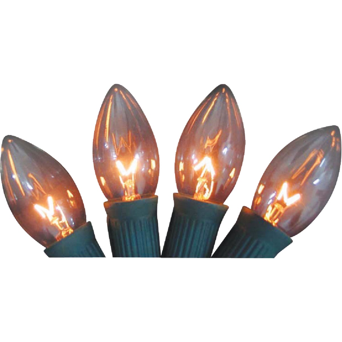 4PK C9 CLR TWINKLE BULB