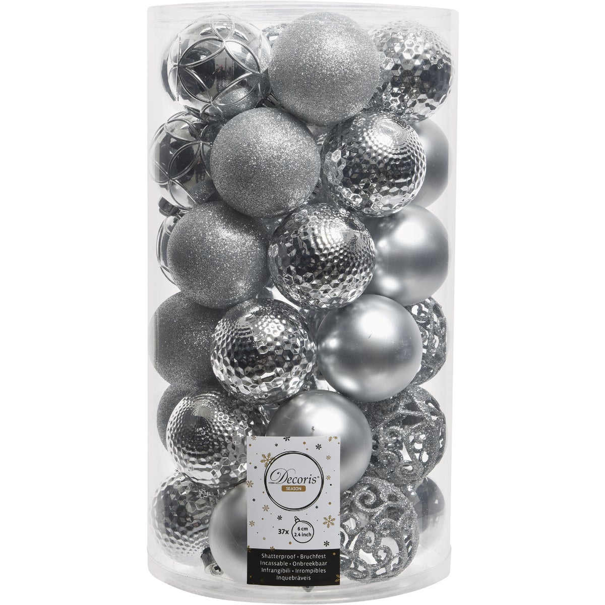 37CT SLV SHTPRF ORNAMENT