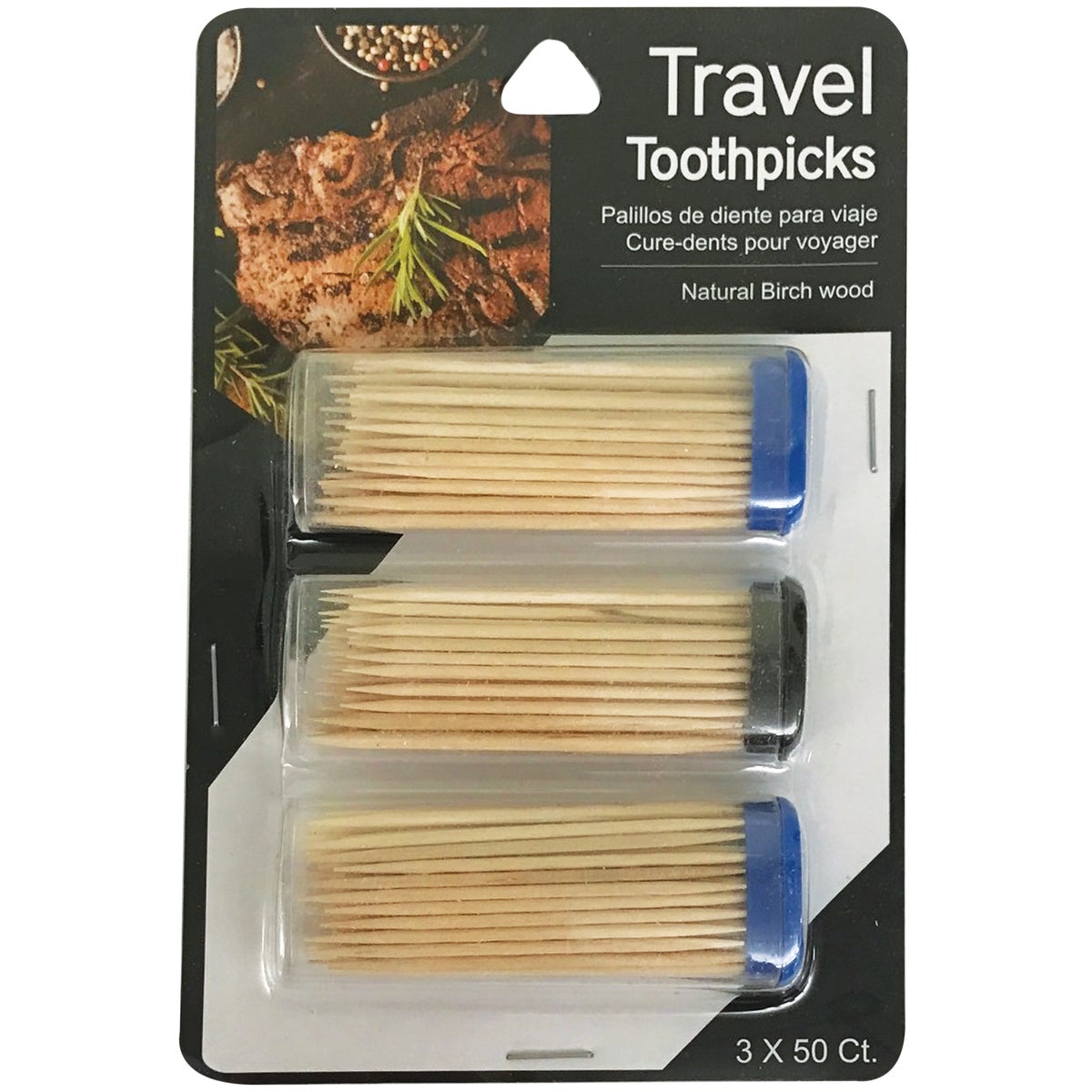 3PK TRAVEL TOOTHPICKS