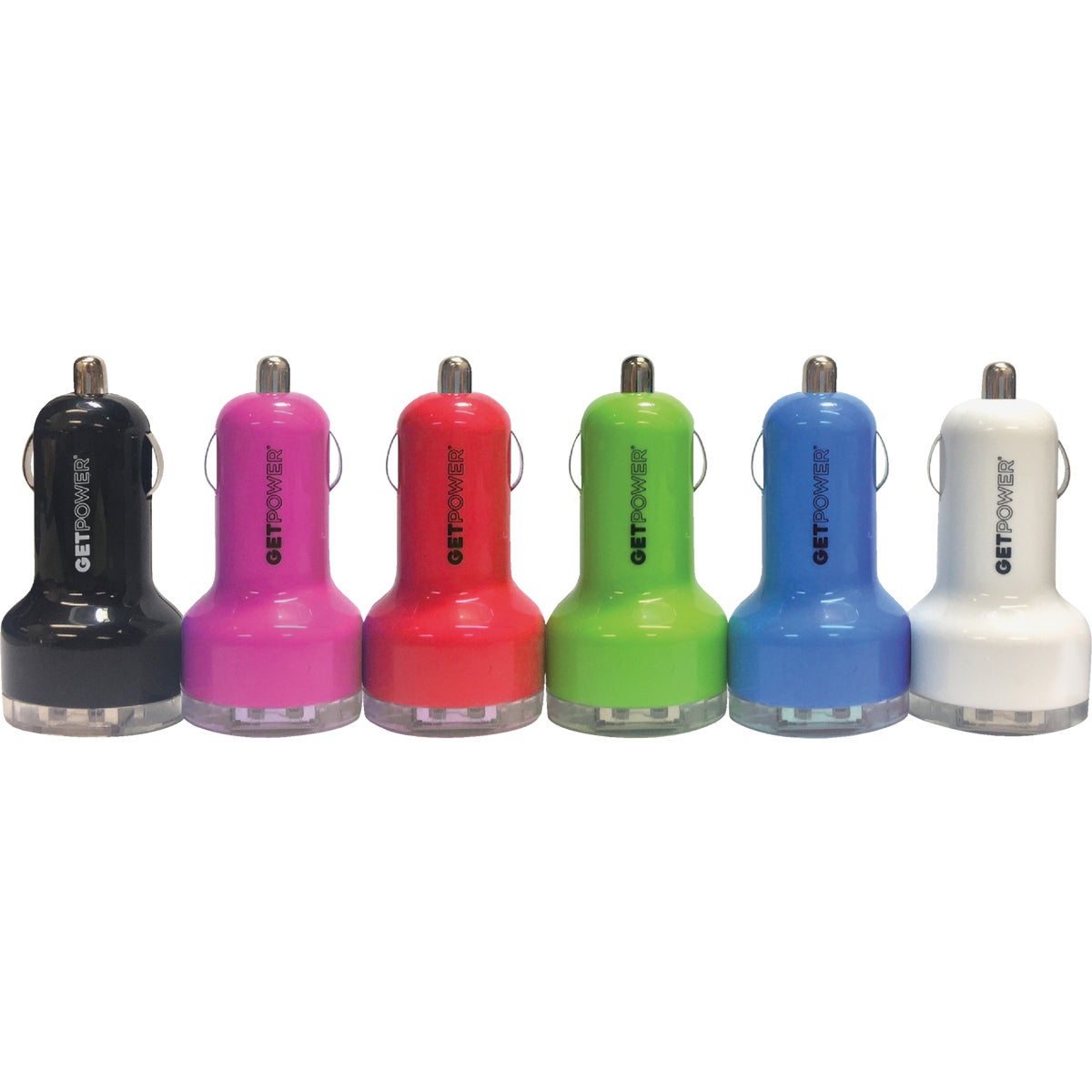 GetPower Dual USB Car Charger Countertop Display Bowl 970389