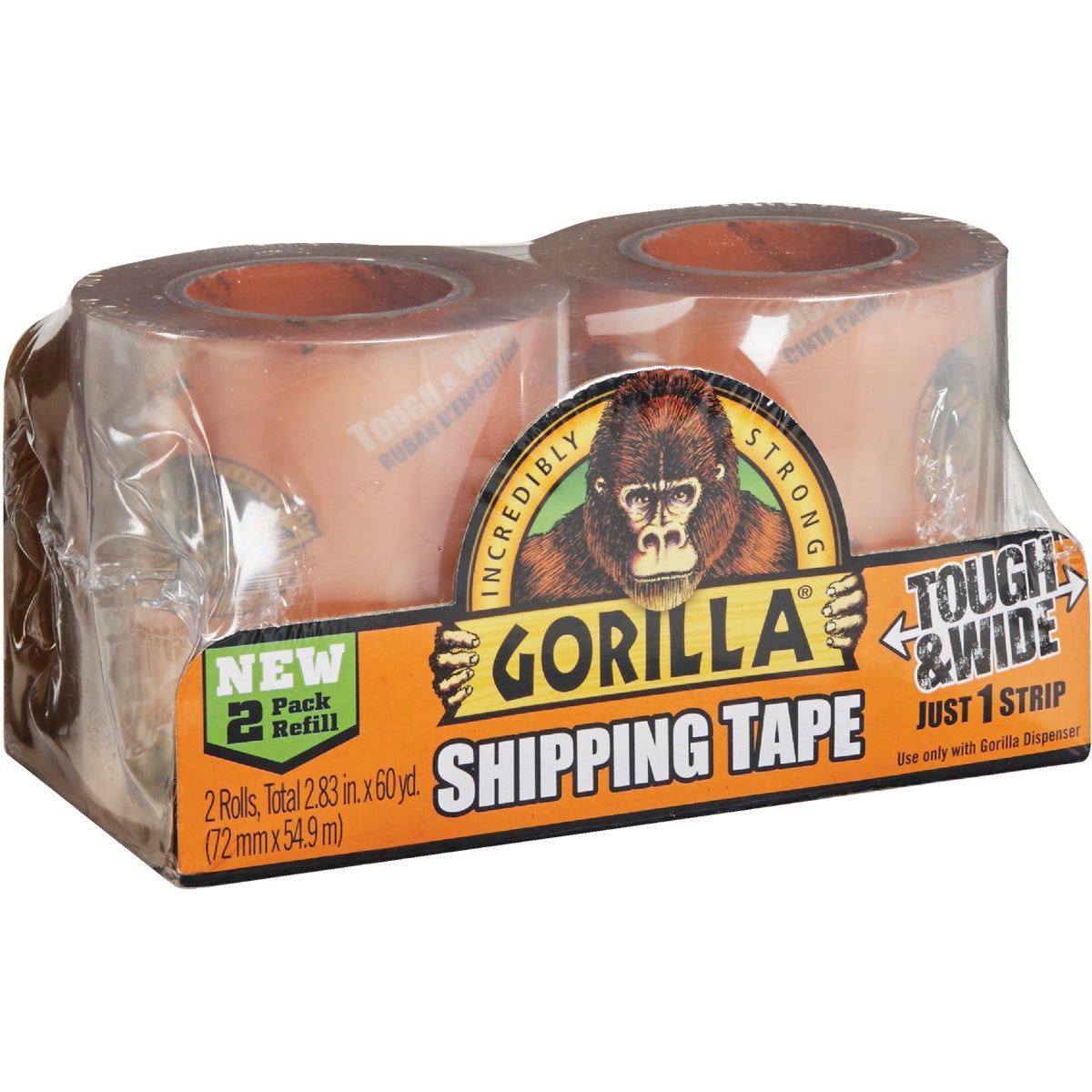 Gorilla Shipping Tape Refill 970529