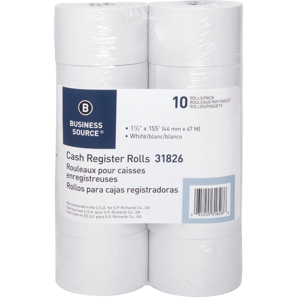 10PK 1-3/4X150 POS PAPER