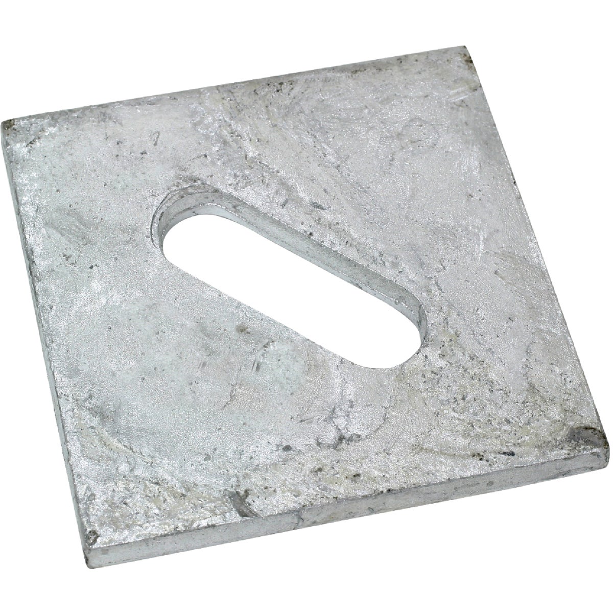 Simpson Strong-Tie 1/2 in. x 3 in. Steel Hot Dipped Galvanized Slotted Bearing Plate