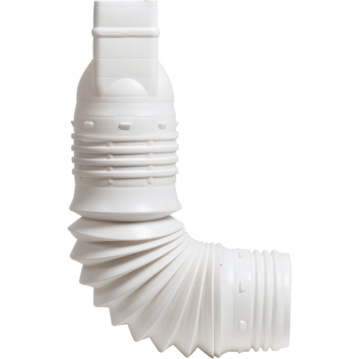 Amerimax Flex-A-Spout 3 In. X 4 In. X 3 In. or 4 In. Downspout Adapter