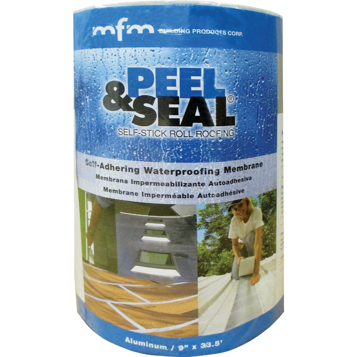 MFM Peel & Seal Aluminum Roll Roofing