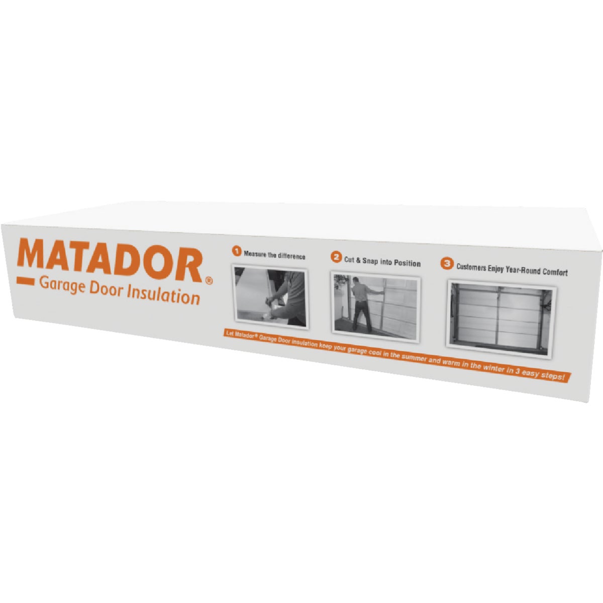 Matador Universal Steel Garage Door Insulation Kit