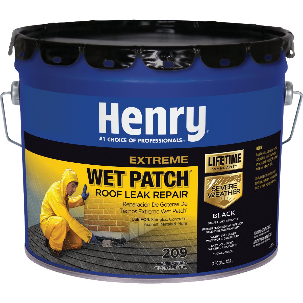 Henry Wet Patch Extreme Roofing Cement & Patching Sealant