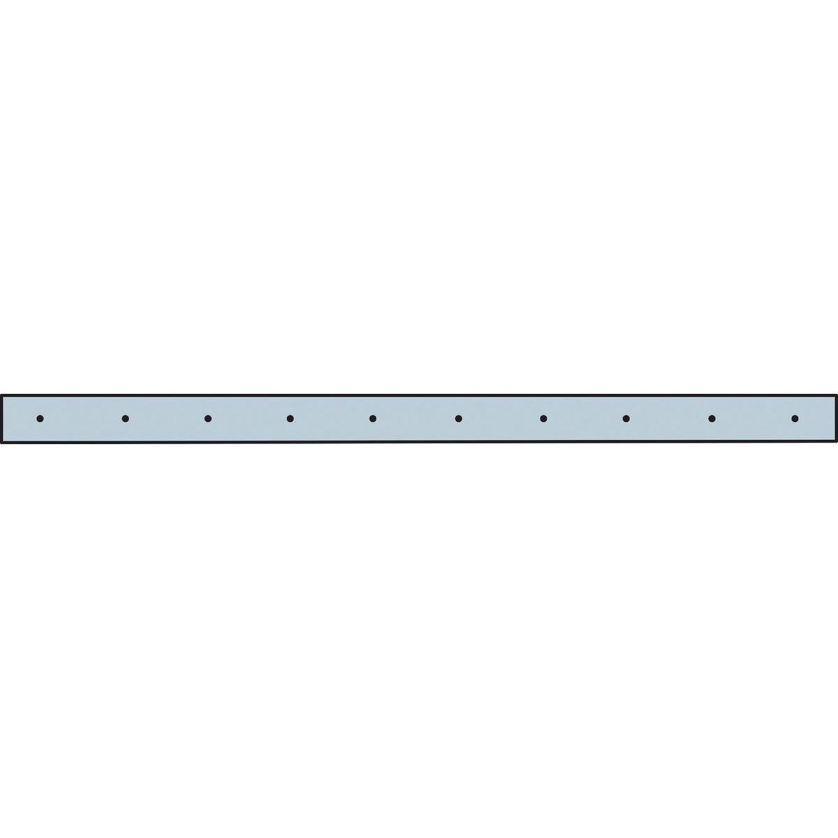 Simpson Strong-Tie 3/4 In. W. x 16-5/16 In. L. 20 ga Steel Strap Tie
