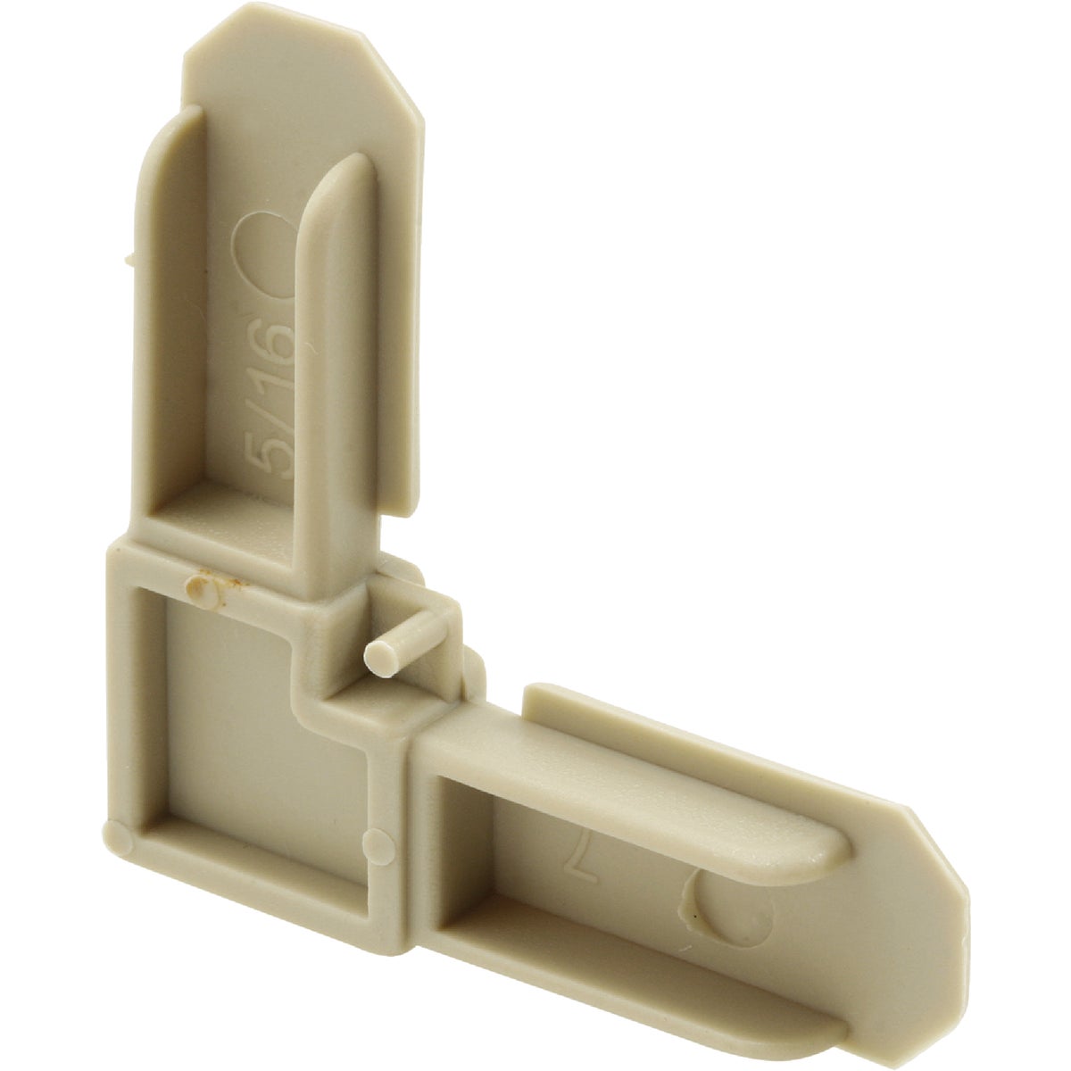 Prime-Line 3/4 In. x 5/16 In. Plastic Frame Corner