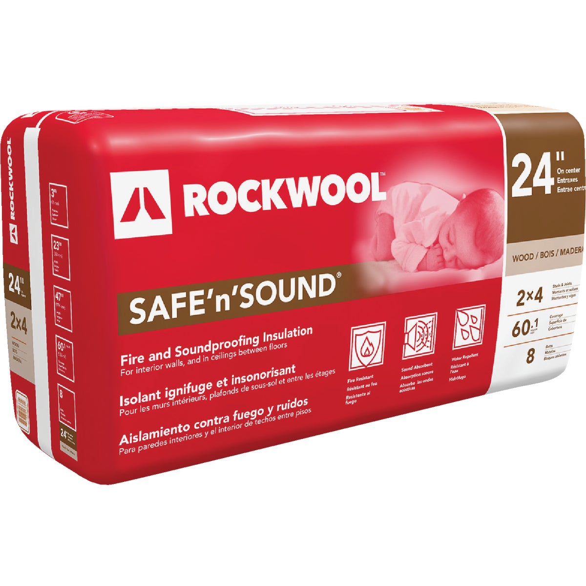 Rockwool Safe’n’Sound Stone Wool Insulation