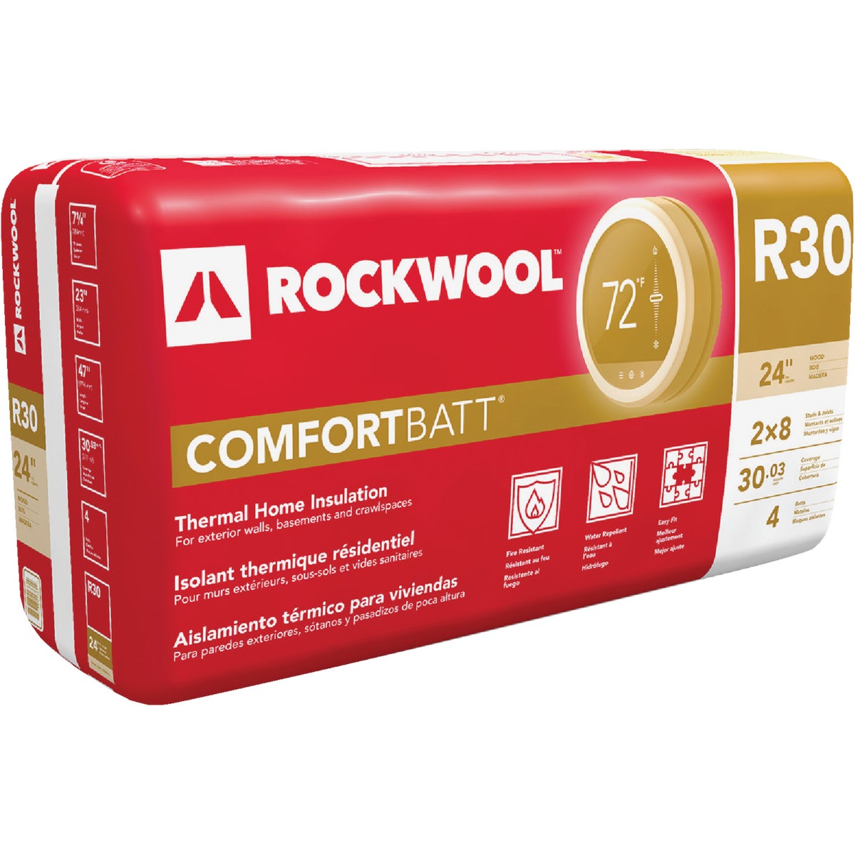 Rockwool ComfortBatt Stone Wool Insulation