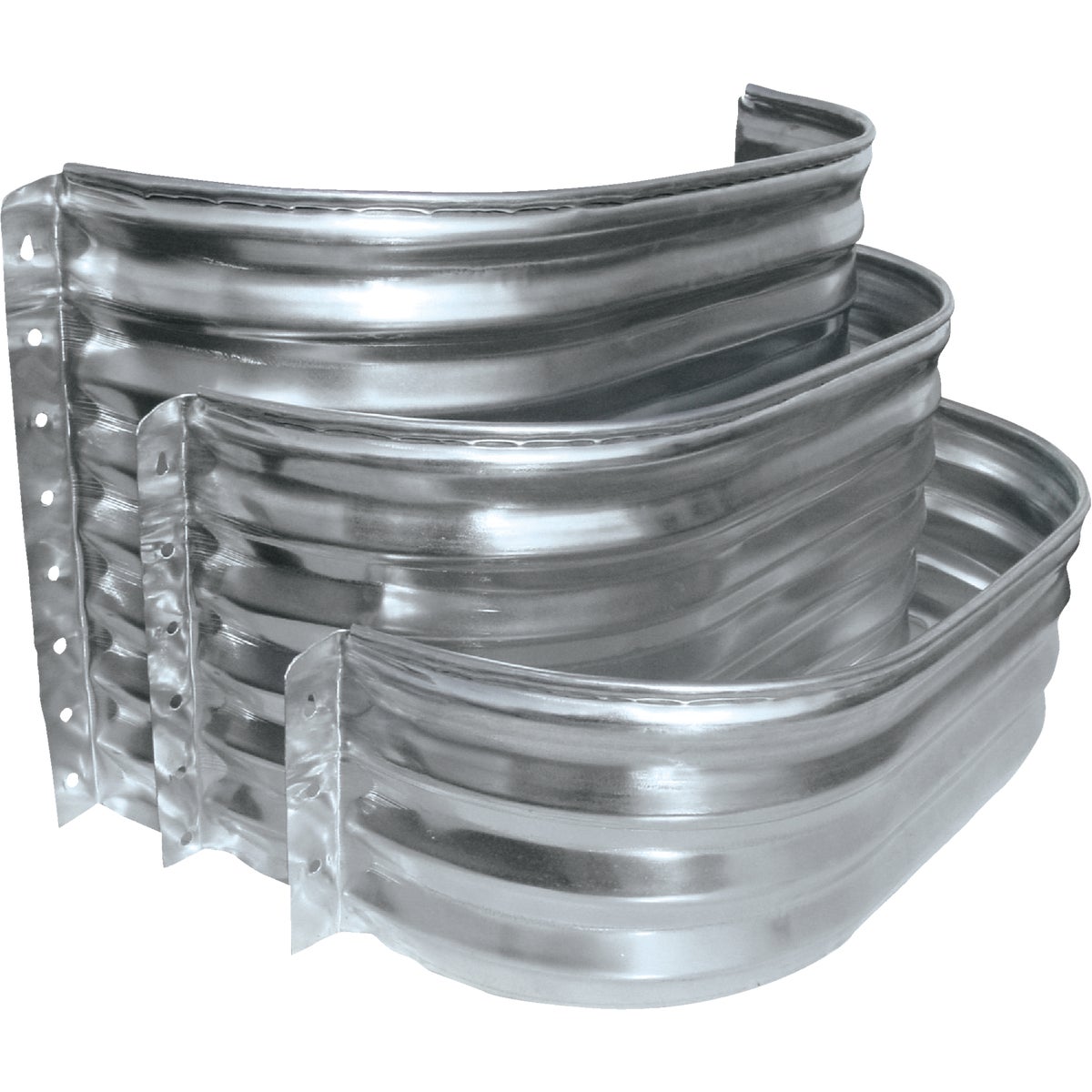 St. Paul Corrugating Square Galvanized Window Wells and Area Walls