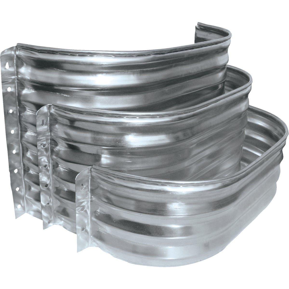 St. Paul Corrugating Square Galvanized Window Wells and Area Walls