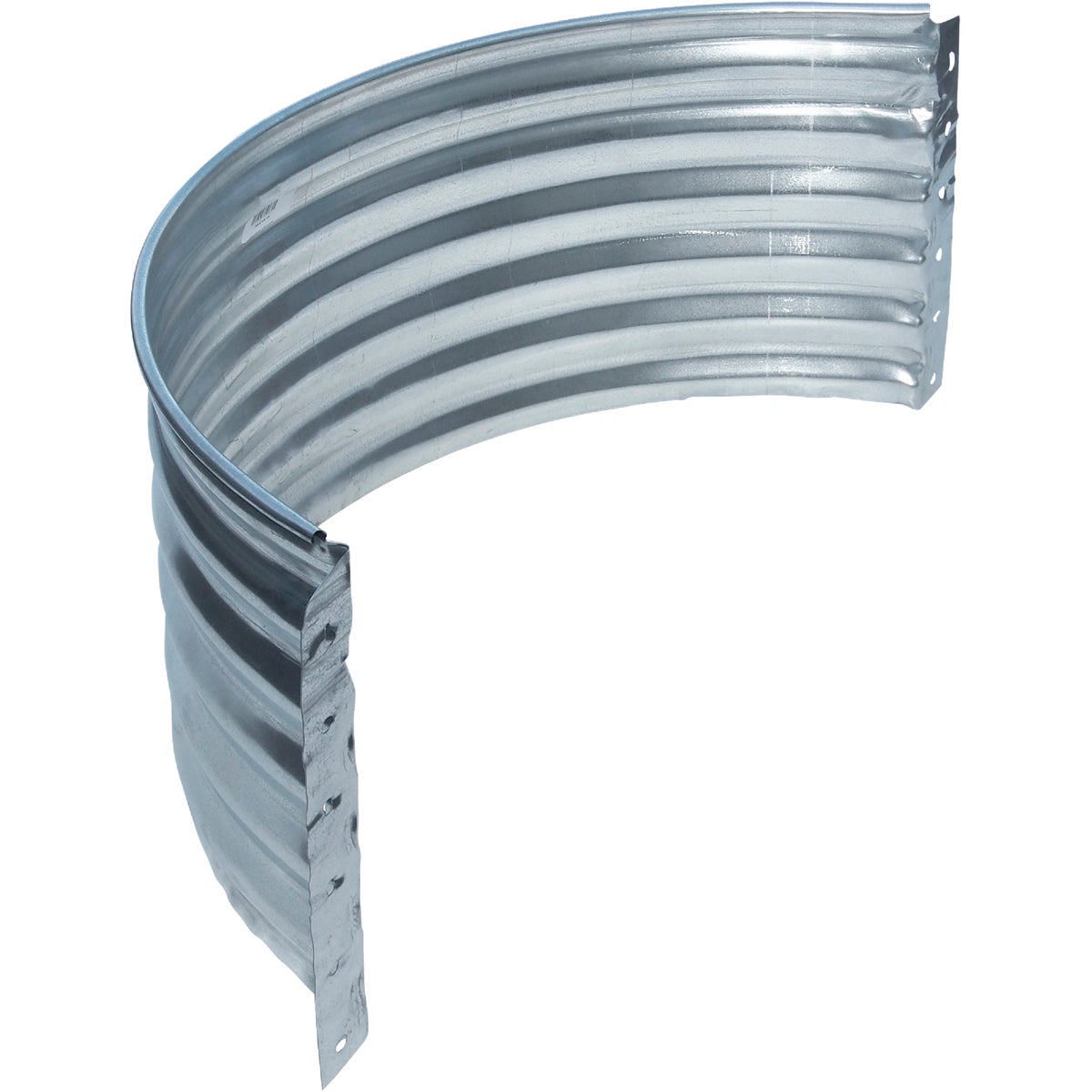 St. Paul Corrugating Round Galvanized Window Well and Area Wall