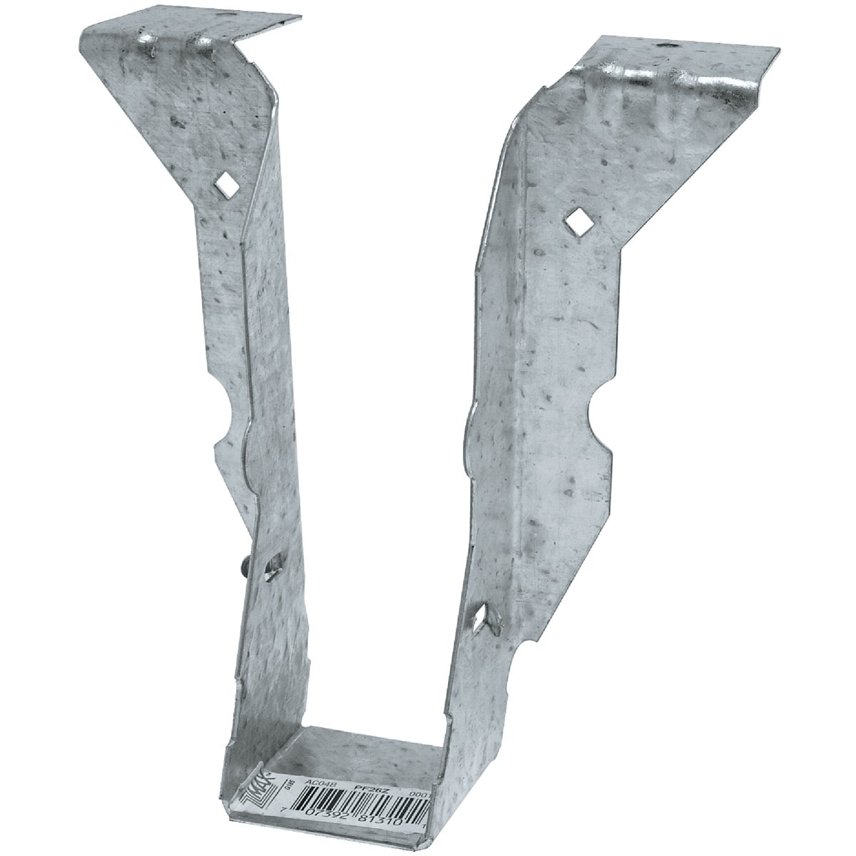 Simpson Strong-Tie 5-3/8 In. 18 ga Galvanized Steel ZMax Post Frame Hanger