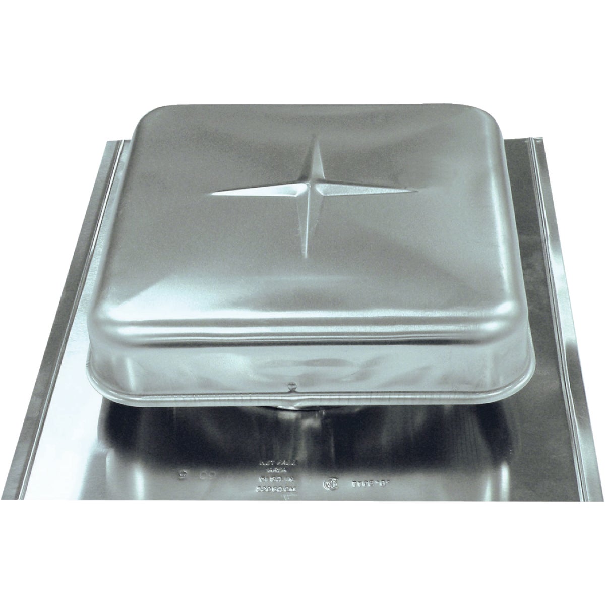 Airhawk 50 In. Galvanized Square Roof Vent