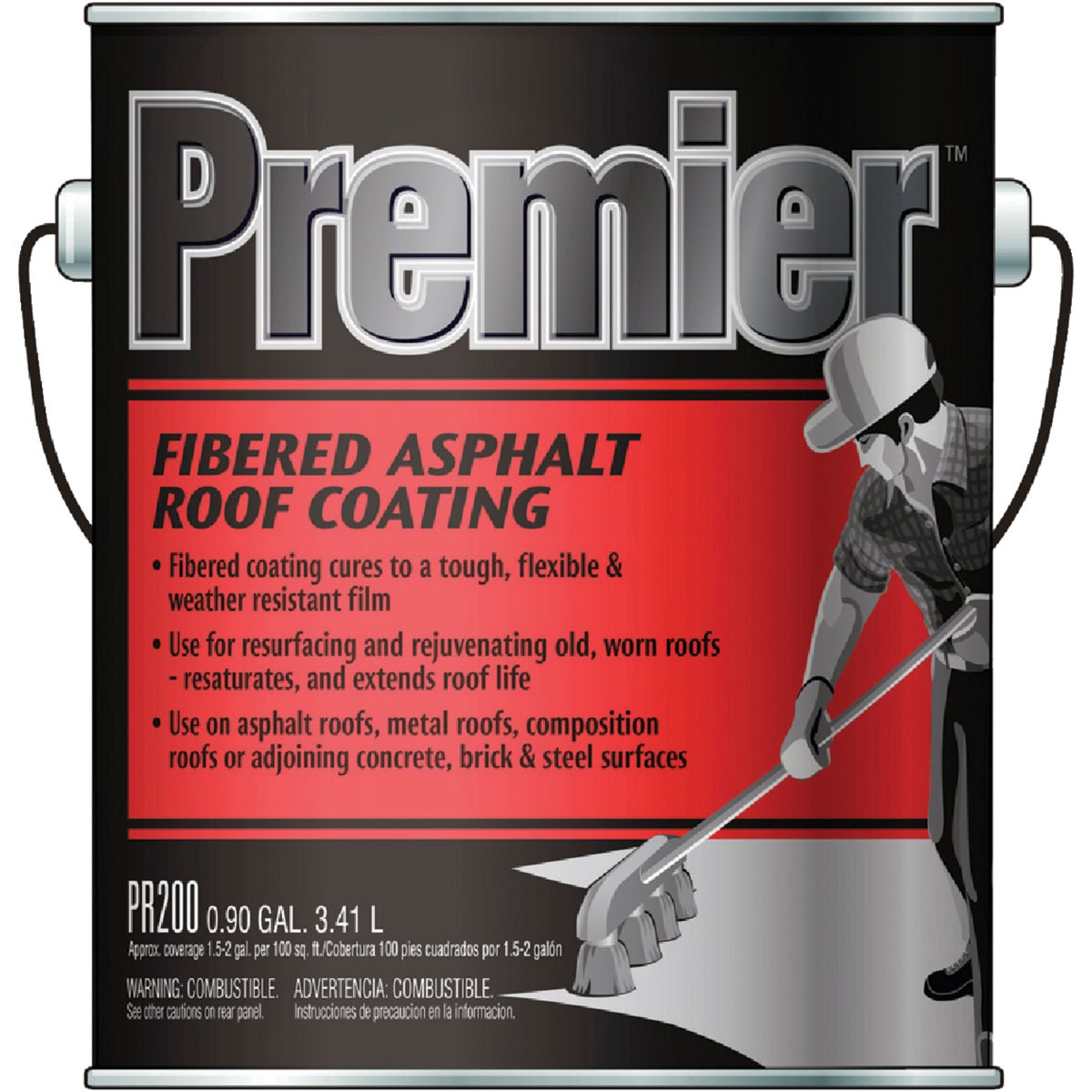 Premier 200 Fibered Asphalt Roof Coating