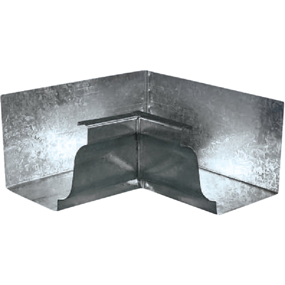 Amerimax 5 In. Galvanized Mitre Gutter Inside Corner