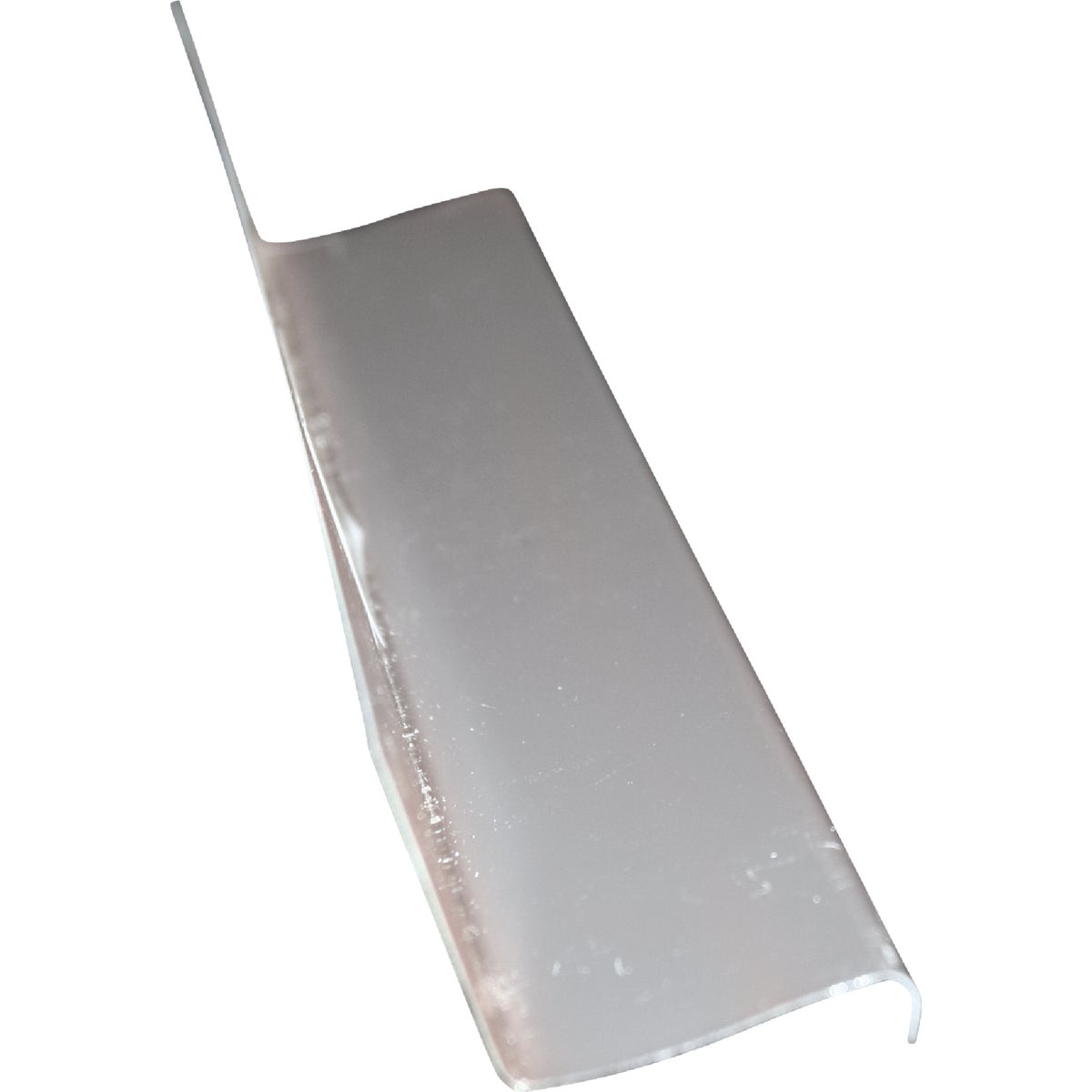 Klauer 1-1/8 In. White Galvanized Base Z Flashing