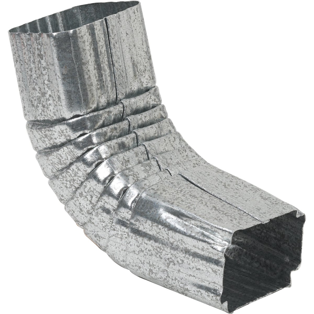 Amerimax Galvanized Front Downspout Elbow