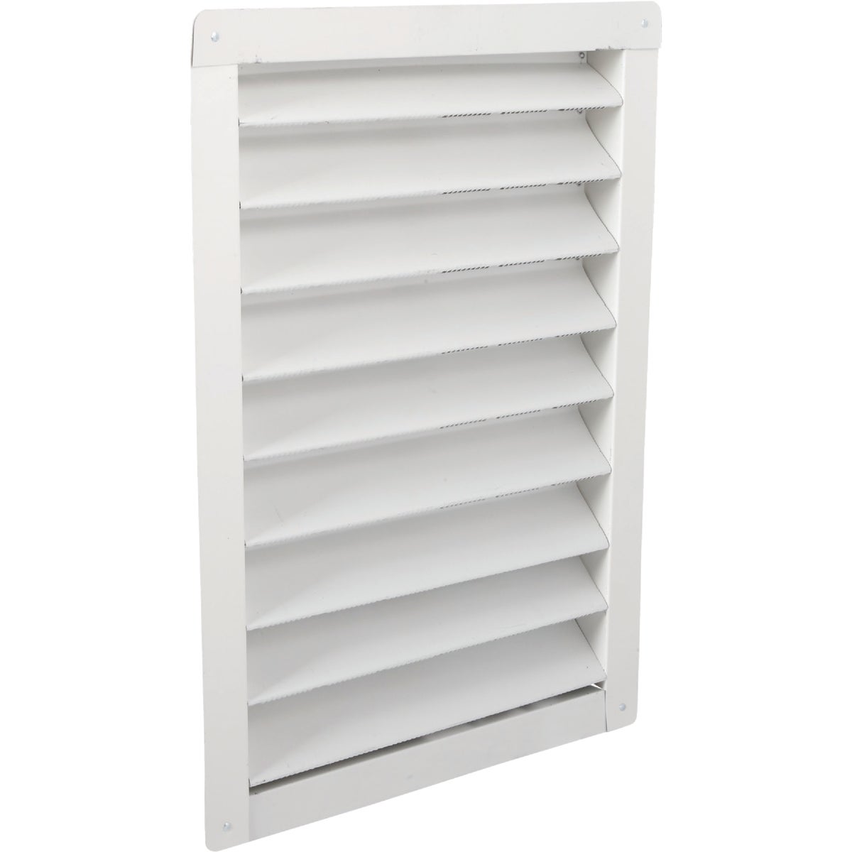 Air Vent 12" x 18" Rectangular White Gable Attic Vent