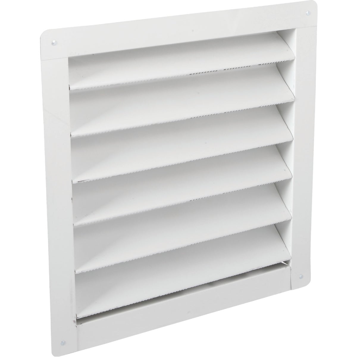 Air Vent 12" x 12" Square White Gable Attic Vent