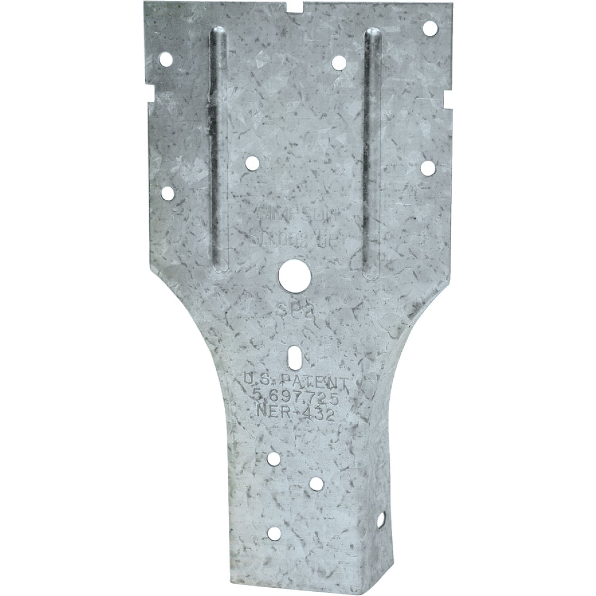 Simpson Strong-Tie 6-5/8 In. Galvanized Steel 20 ga Stud Plate Tie