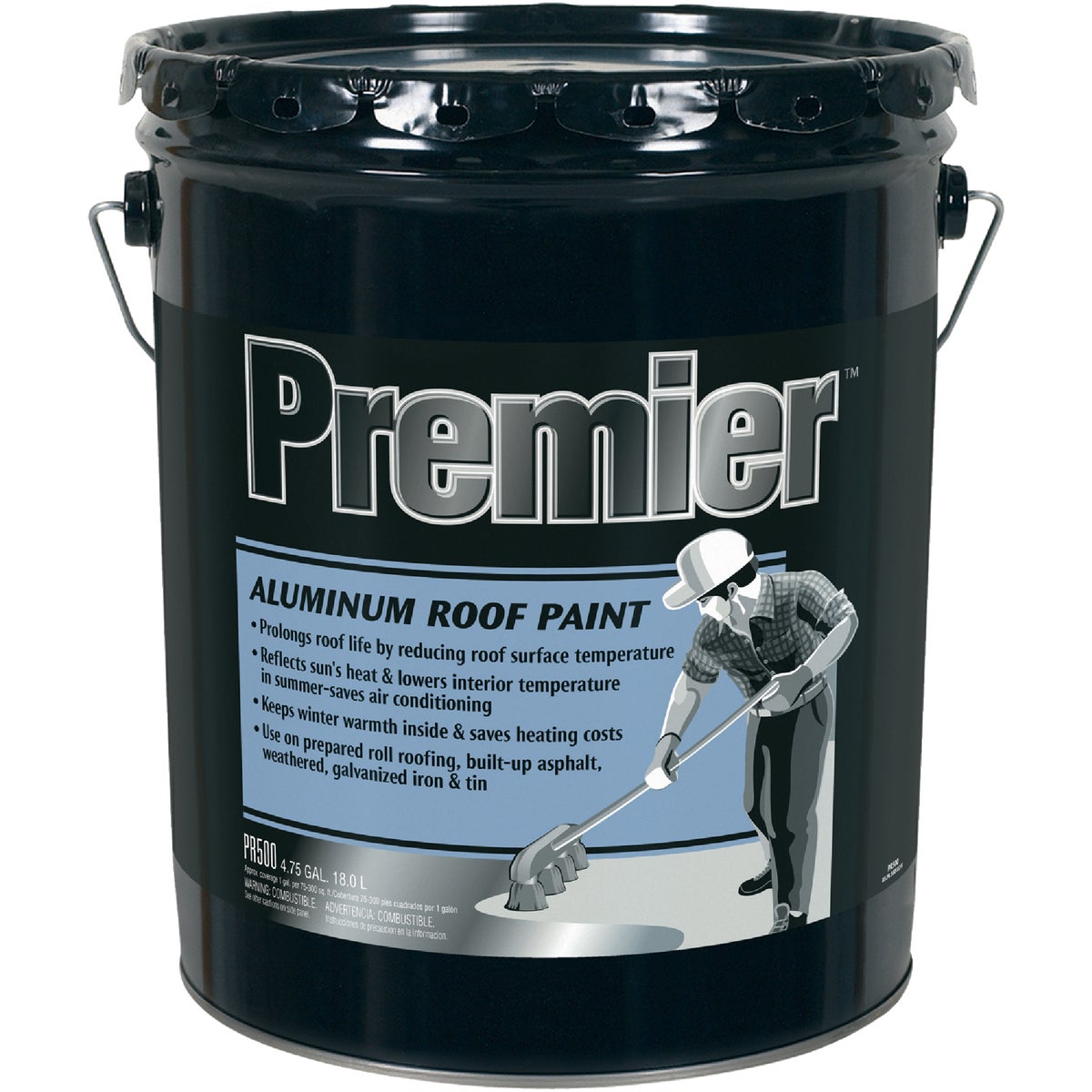 Premier 500 Aluminum Roof Paint