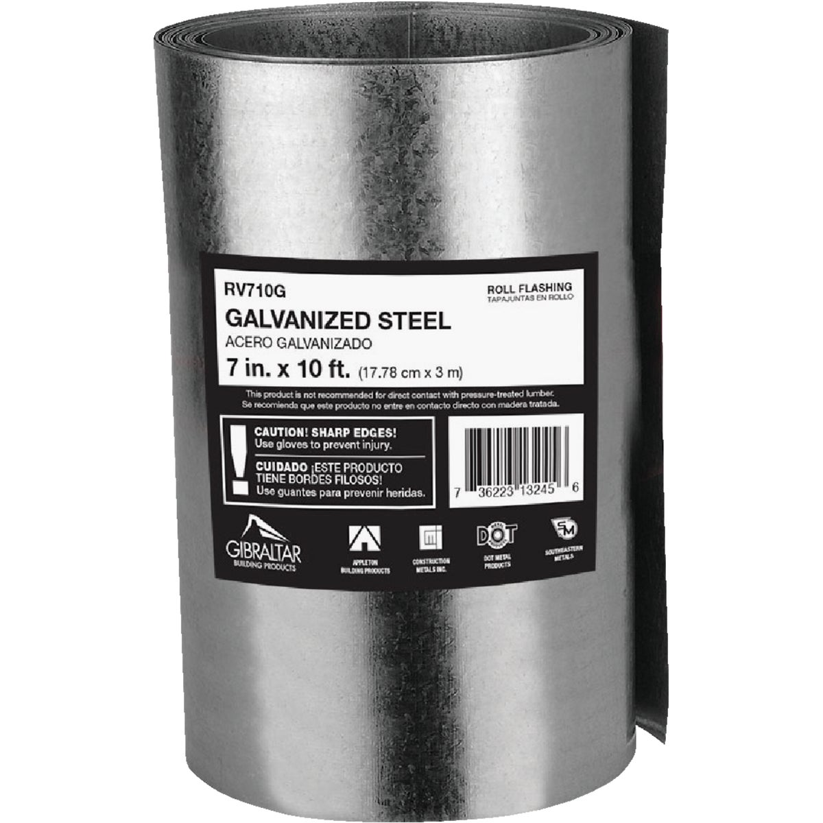 NorWesco Galvanized Roll Valley Flashing