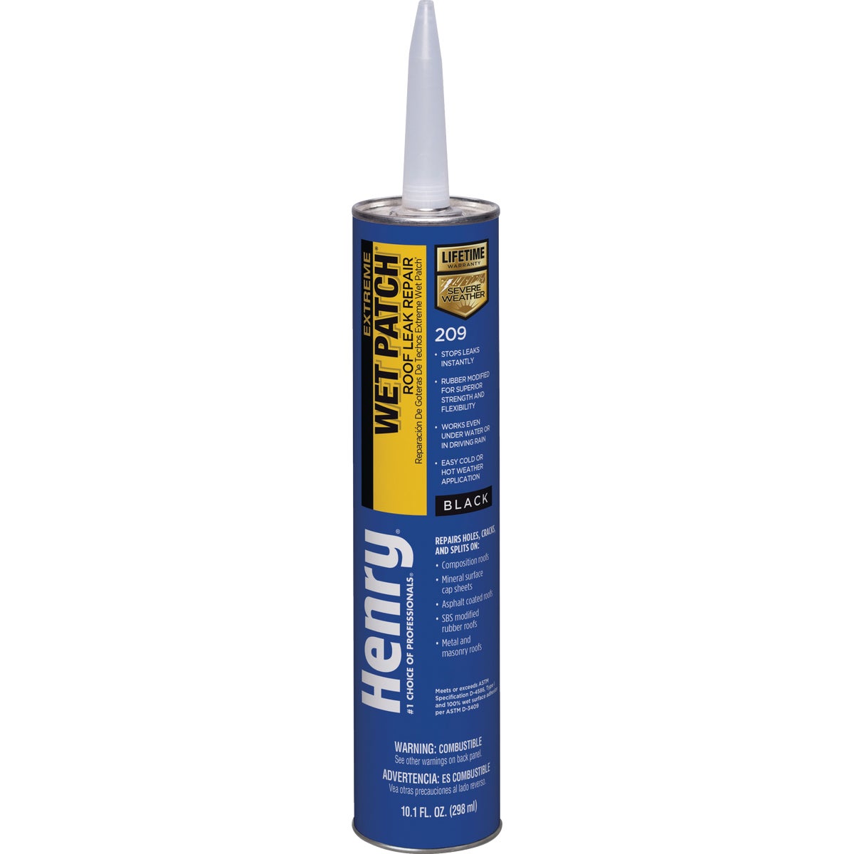 Henry Wet Patch Extreme Roofing Cement & Patching Sealant