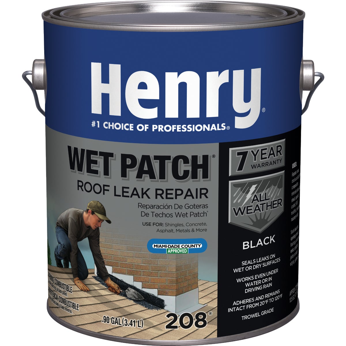 Henry Wet Patch Roof Cement and Patching Sealant